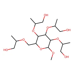 Compound C19H38O10 structure