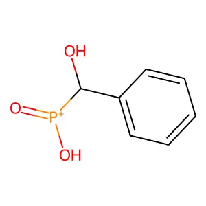 alpha-Hydroxybenzylphosphinic acid structure