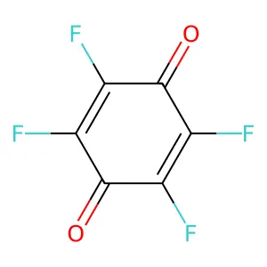 Compound C6F4O2 structure