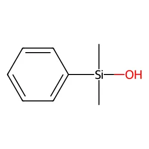 Dimethylphenylsilanol structure