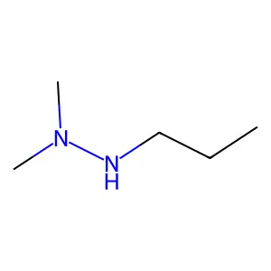 1,1-Dimethyl-2-n-propylhydrazine structure