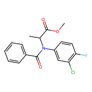 FLAMPROP-METHYL structure