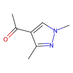 1-(1,3-dimethyl-1H-pyrazol-4-yl)ethan-1-one structure