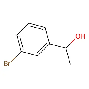 1-(3-bromophenyl)ethanol structure
