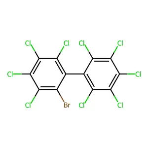 1,1'-Biphenyl, bromononachloro- structure