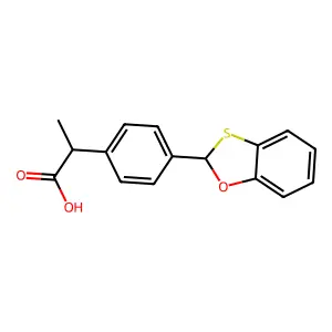 Compound C16H14O3S structure