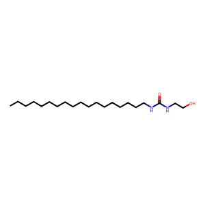 1-(2-hydroxyethyl)-3-octadecylurea structure