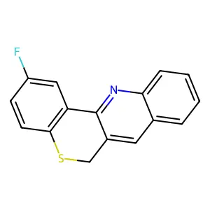 Compound C16H10FNS structure