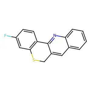 Compound C16H10FNS structure
