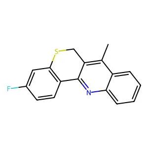 Compound C17H12FNS structure