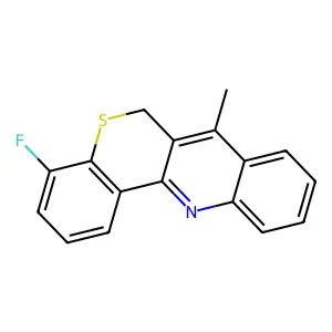 Compound C17H12FNS structure
