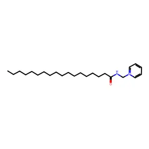 stearamidomethylpyridinium structure