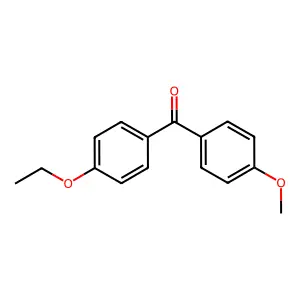 (4-ethoxyphenyl)-(4-methoxyphenyl)methanone structure