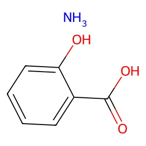AMMONIUM SALICYLATE structure
