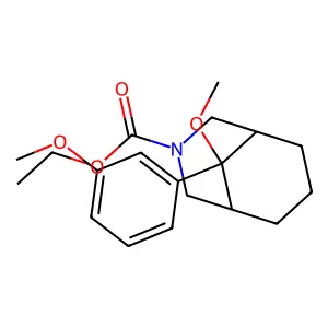 ethyl 9-methoxy-9-(3-methoxyphenyl)-3-azabicyclo[3.3.1]nonane-3-carboxylate structure