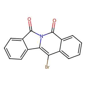 12-Bromoisoindolo(2,1-b)isoquinoline-5,7-dione structure