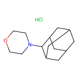 Morpholine, 4-(2-adamantyl)-, hydrochloride structure