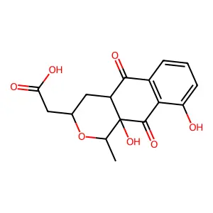 Nanaomycin B structure