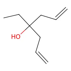 Compound C9H16O structure