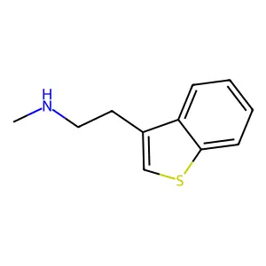 Compound C11H13NS structure