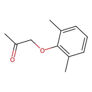 1-(2,6-Dimethylphenoxy)acetone structure