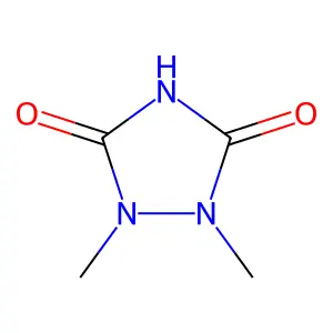 1,2-Dimethyl-1,2,4-triazolidine-3,5-dione structure