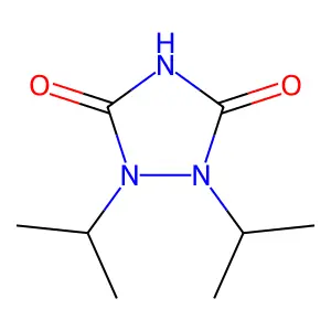 1,2-di(propan-2-yl)-1,2,4-triazolidine-3,5-dione structure