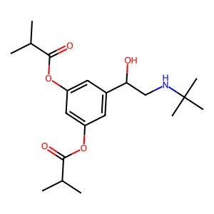 Ibuterol structure