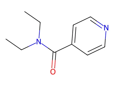 N,N-Diethylisonicotinamide structure