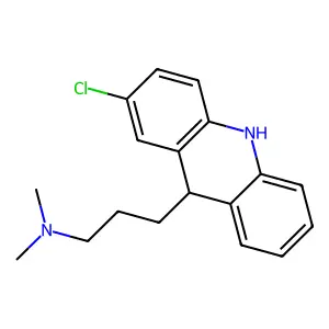 Clomacran structure