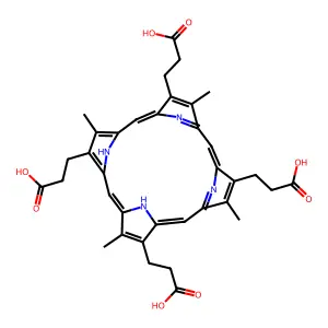 Coproporphyrin I structure