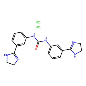Imidocarb hydrochloride structure