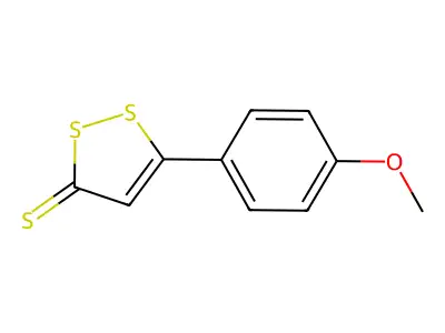 Anethole trithione structure