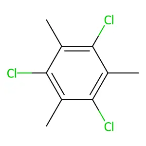 1,3,5-Trichloro-2,4,6-trimethylbenzene structure