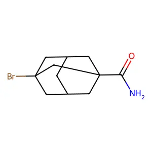 3-bromoadamantane-1-carboxamide structure