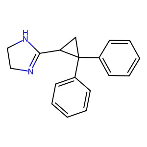 Cibenzoline structure