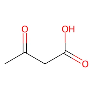 (11C)Acetoacetic acid structure