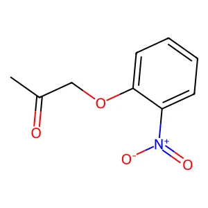 1-(2-nitrophenoxy)propan-2-one structure