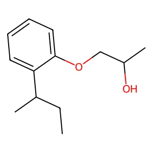 1-(2-butan-2-ylphenoxy)propan-2-ol structure