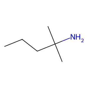 1,1-Dimethylbutylamine structure