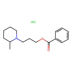PIPEROCAINE HYDROCHLORIDE structure