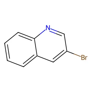 Compound C9H6BrN structure