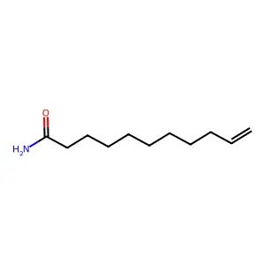10-Undecenamide structure