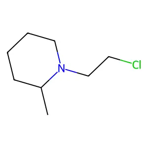 1-(2-Chloroethyl)-2-methylpiperidine structure