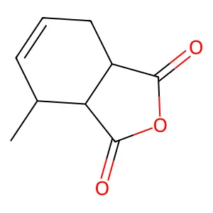 1,2,3,6-Tetrahydro-3-methylphthalic anhydride structure