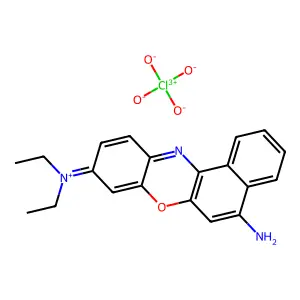 Nile Blue A perchlorate structure