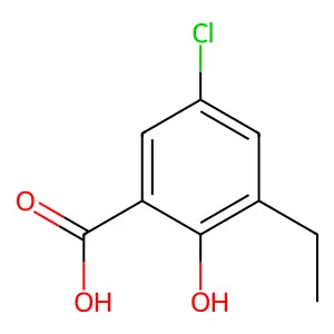 Compound C9H9ClO3 structure