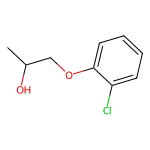 1-(2-chlorophenoxy)propan-2-ol structure