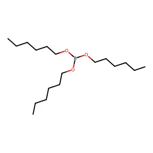 Trihexyl borate structure