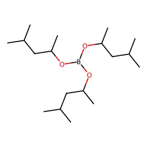 tris(4-methylpentan-2-yl) borate structure